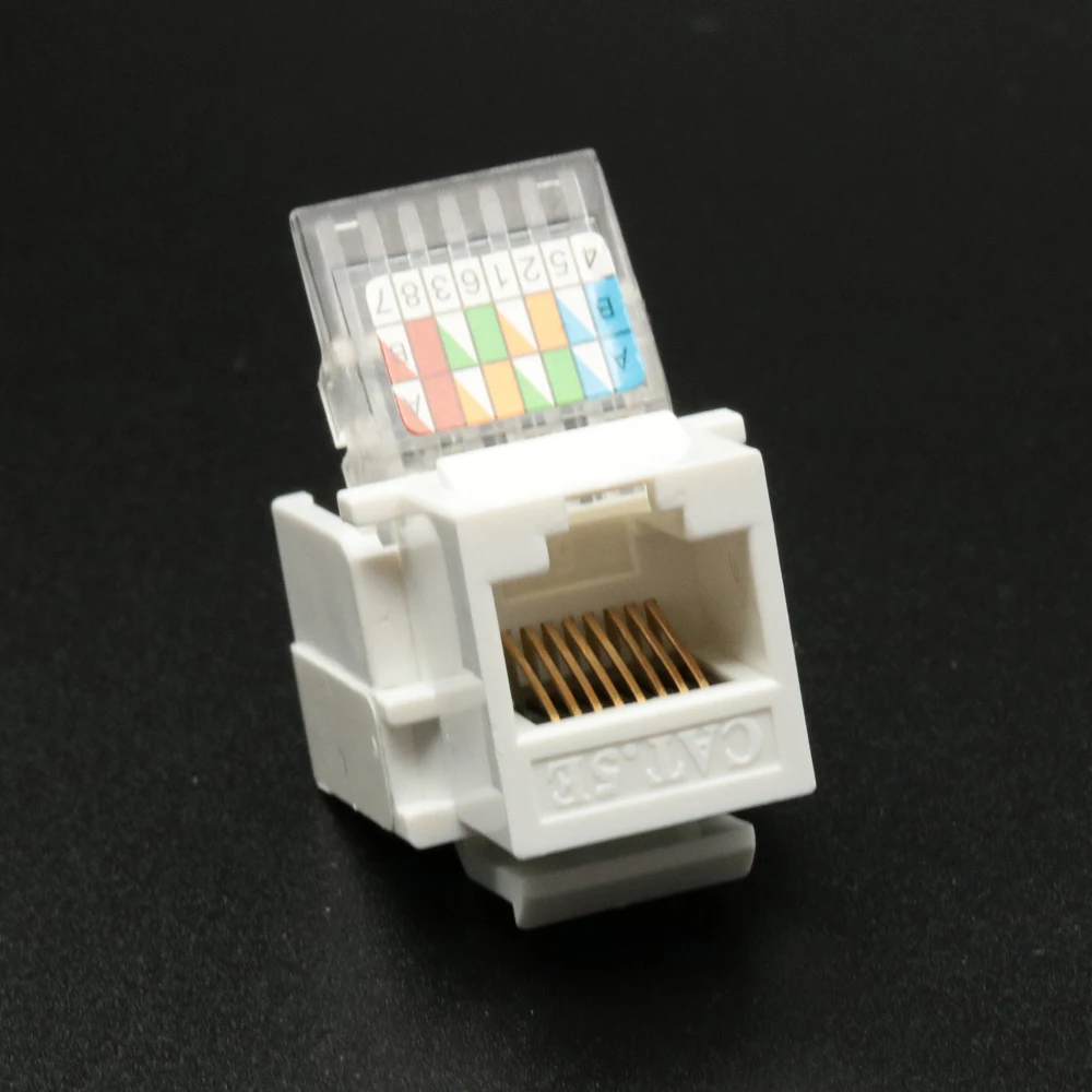 10 шт. модульные патч-панели для разъемов rj45 cat5 cat5e cat6 | Обустройство дома