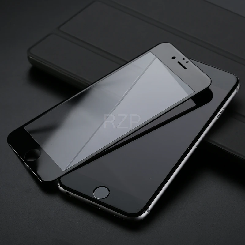 RZP 9D закругленный край Полное покрытие закаленное стекло для iPhone 6 S Plus защита
