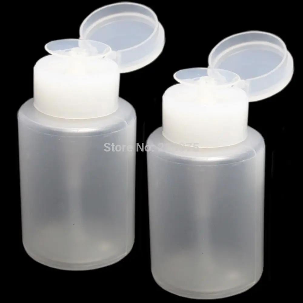 

Wholesale 2 PCS NAIL ART PUMP DISPENSER FOR ACETONE Cleaner Polish REMOVER TOOLS