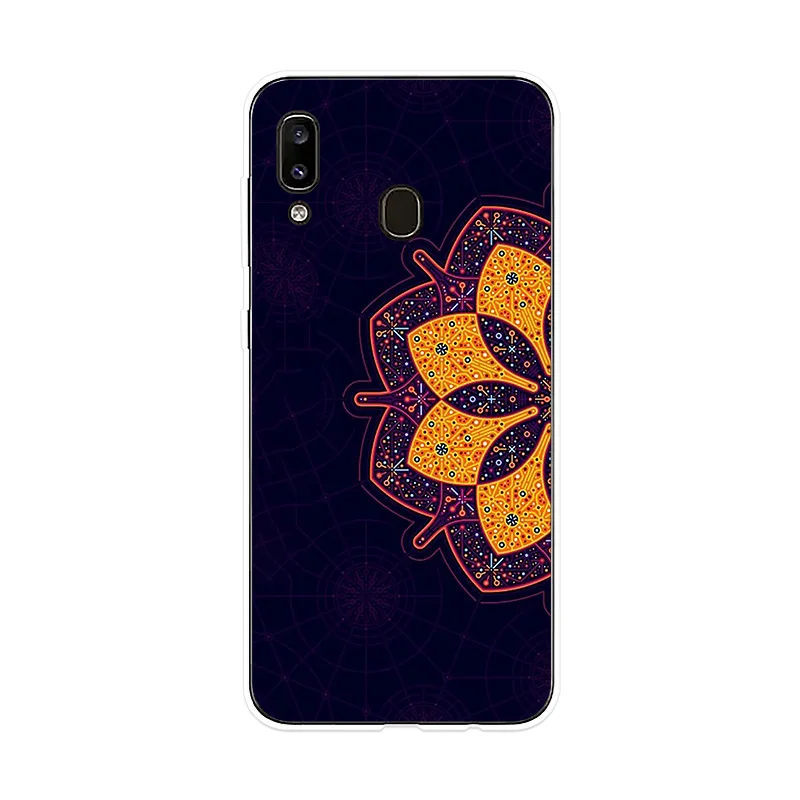 Силиконовый чехол Мандала для Sumsung Galaxy A10 A20 A20E A30 A40 A50 A60 A70 A80 телефона M10 M20 M30 |