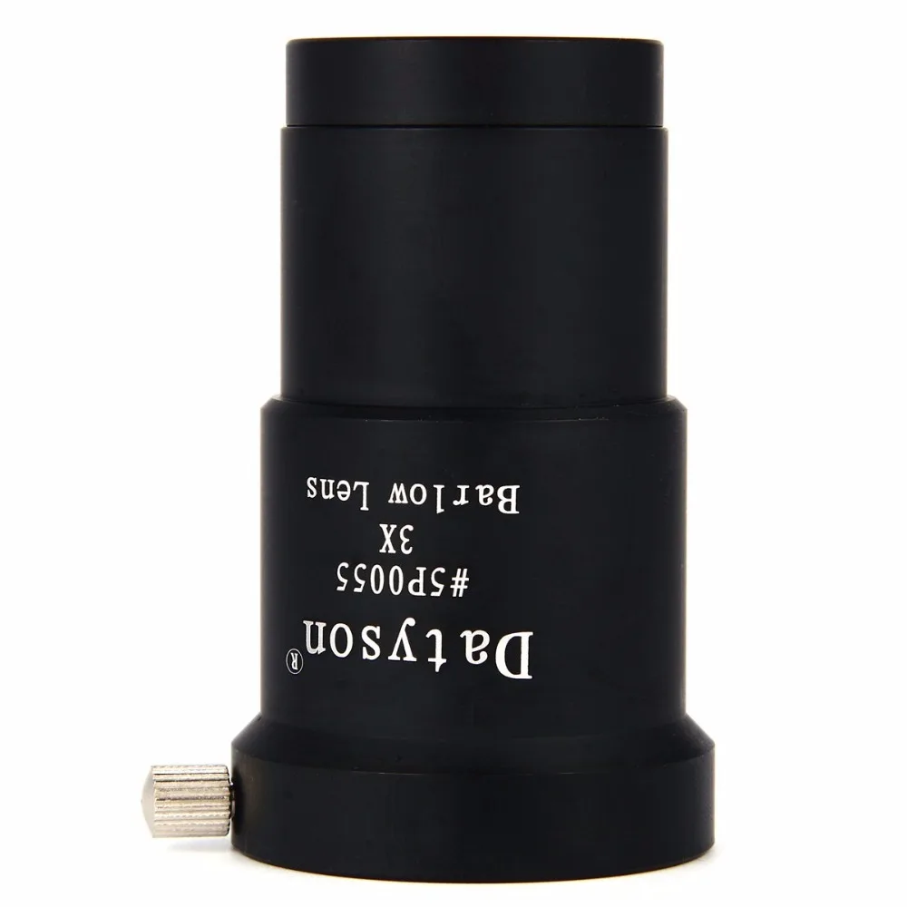 Datyson 1 25 &quot3x линза Барлоу полностью многослойная для окуляры телескопа