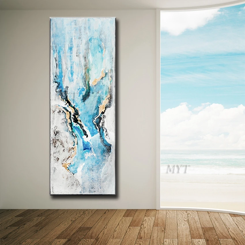 

Modern Abstract Long Canvas Print Painting Pictures Posters And Prints For Living Room Home Decoration Wall Art No Frame