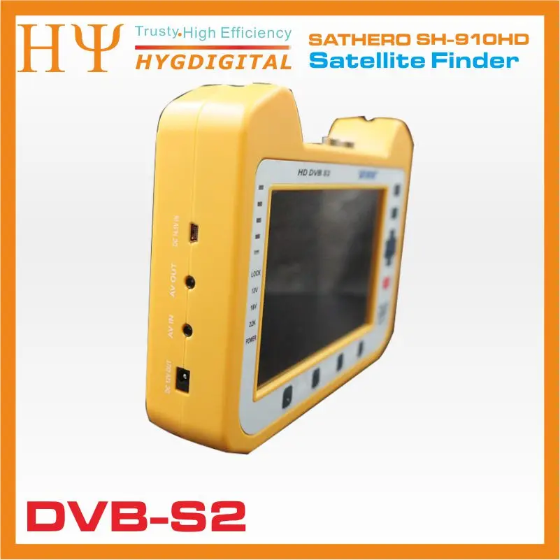 Настоящий Sathero SH 910HD DVB S2 Цифровой спутниковый Finder метр Satfinder HD с функцией
