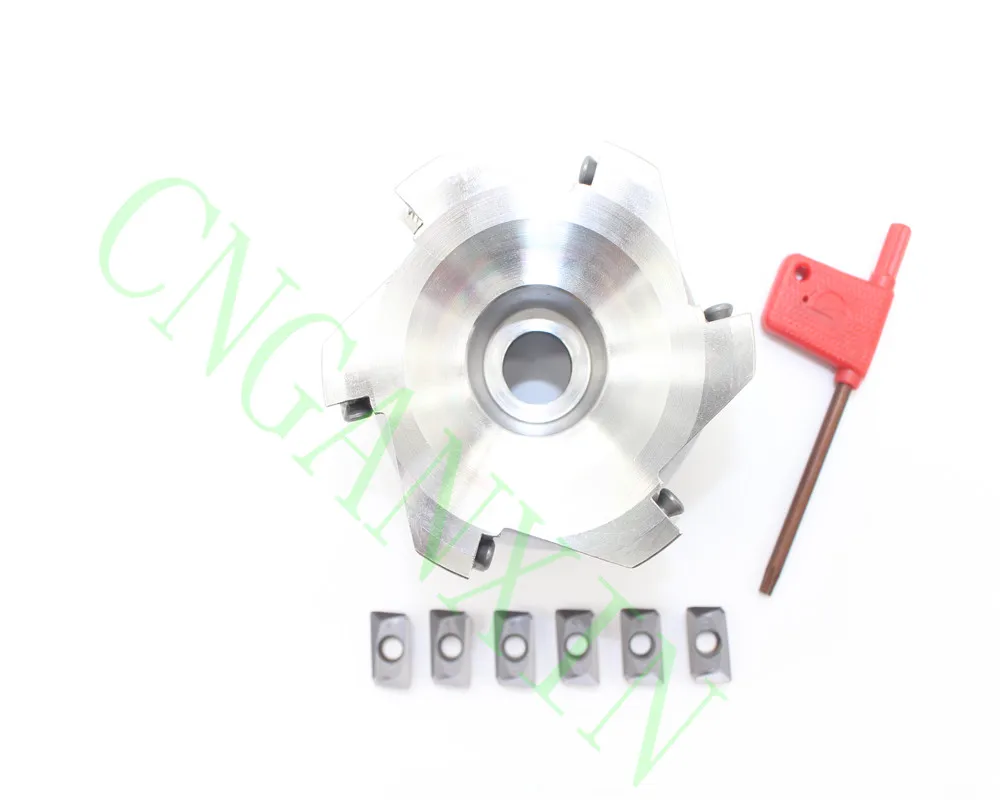

Новый Фрезерный резак для фотоэлектрических приборов 1P BAP400R-080-6T-27W 6F + 6P APMT1604PDER-M2 LF6018