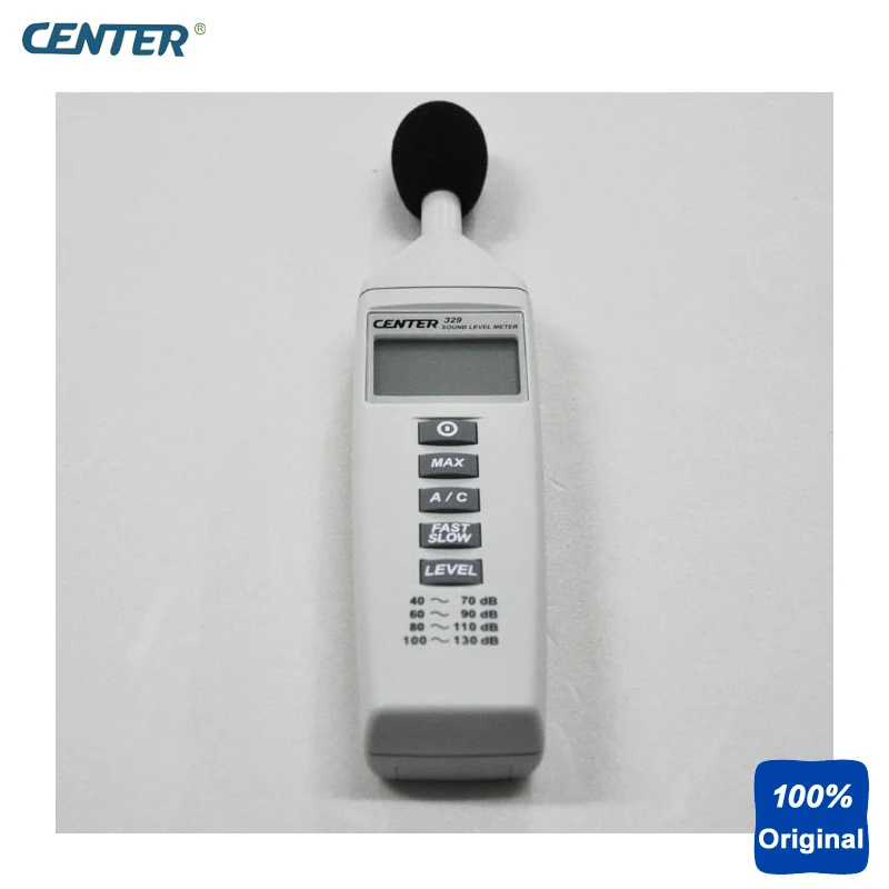 

CENTER329 Noise & Sound Level Meter (40-130dB)