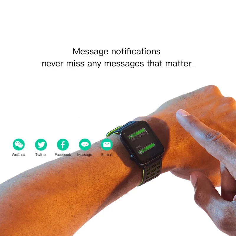 Новый английский Weloop Hey 3 S SmartWatch Мульти Спорт Смарт часы GPS + 50 м Водонепроницаемый