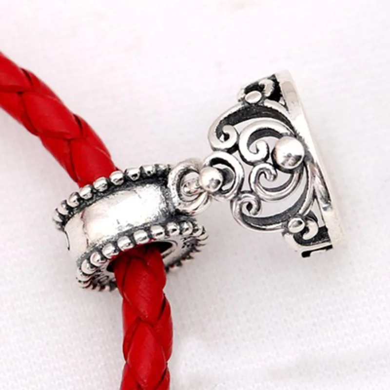 

2018 DIY European Beads 925 Silver Exquisite Crown Pendant Beads Fit Original Bracelets & Bangles Charms NEW Style