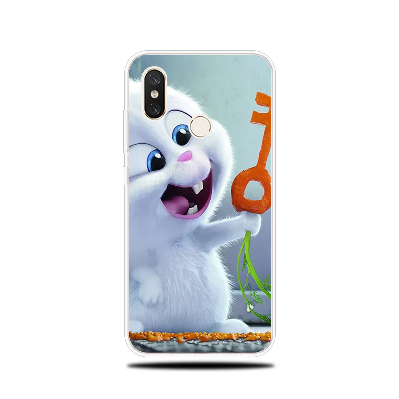 Силиконовый чехол с рисунком кролика Пикачу для Xiaomi mi 5x A1 A2 6 6X Note 3 8 9 SE Lite Pro x 2 S