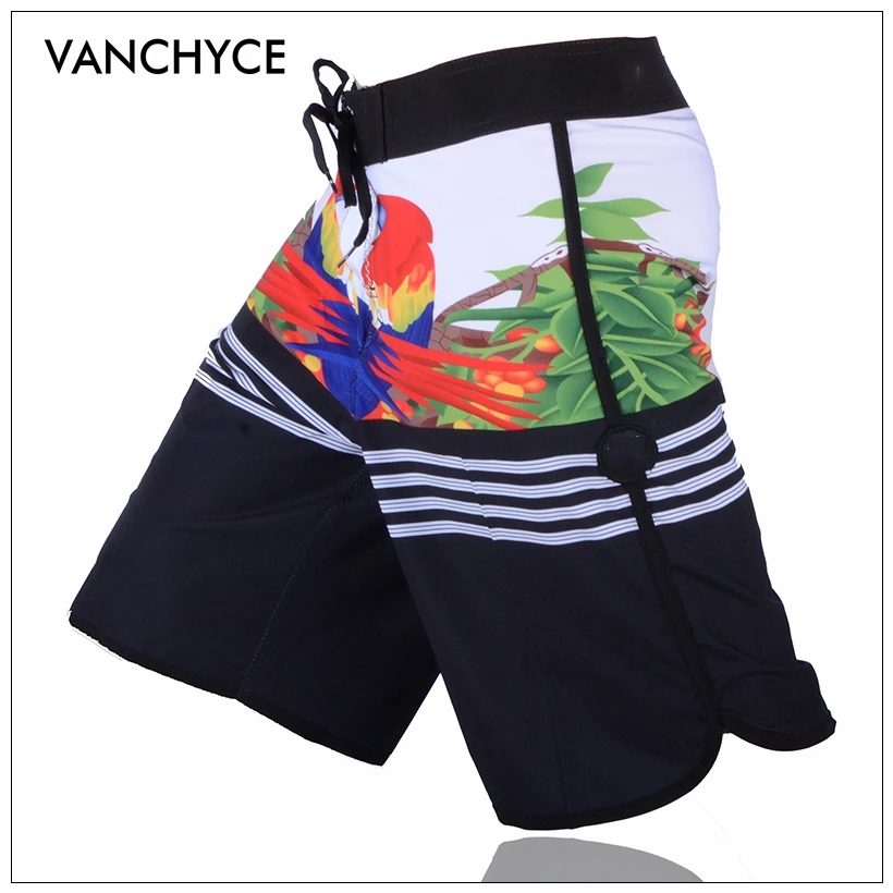 VANCHYCE мужские пляжные шорты бермуды короткая быстросохнущая Серебряная доска со