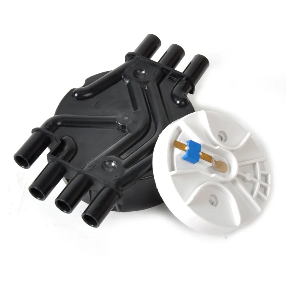 DWCX Car Black колпачок распределителя системы зажигания Rotor 10452458 для Cadillac Chevrolet GMC