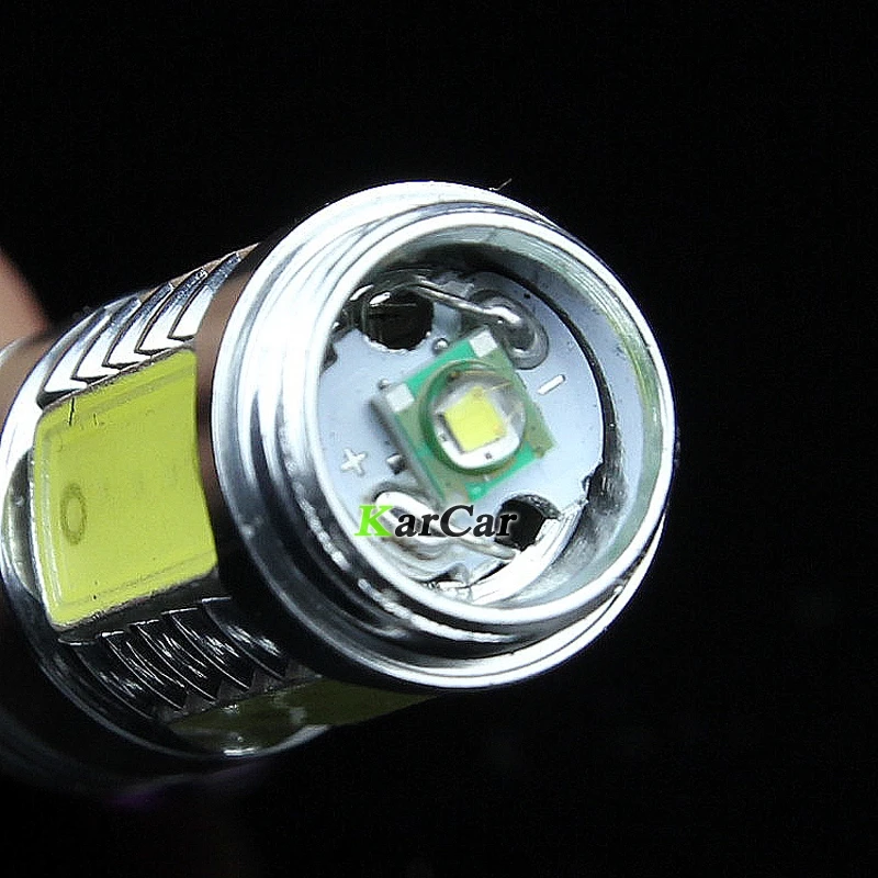 11W T10 194 168 CREE Chip R5 + COB Светодиодный светильник с объективом 12V W5W автомобильный