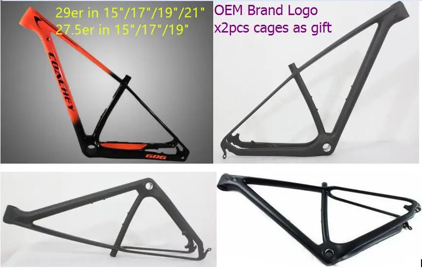 ОЕМ ODE 29er 27 5 er в 15 &quot/17&quot /19 &quot/21&quot углеродное волокно горный велосипед UD рама 142x12