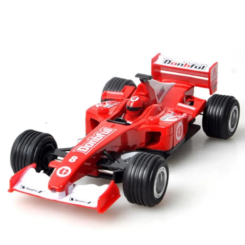 1:43 моделирование сплава Модель автомобиля игрушка F1 с рулевым колесом скорость
