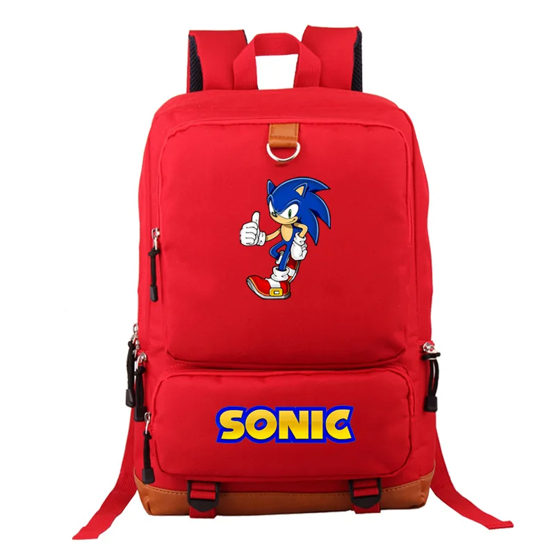 12 Прохладный Sonic зубная щётка рюкзак для учеников, мальчиков и девочек сумки модные Повседневное высокое качество туристический рюкзак человек Для женщин повседневная школьная сумка - Цвет: 12