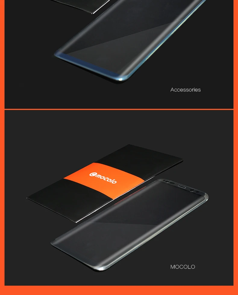 3D изогнутое закаленное стекло mocolo для samsung Galaxy S8, Защитное стекло для экрана samsung S8 Plus, защитная пленка
