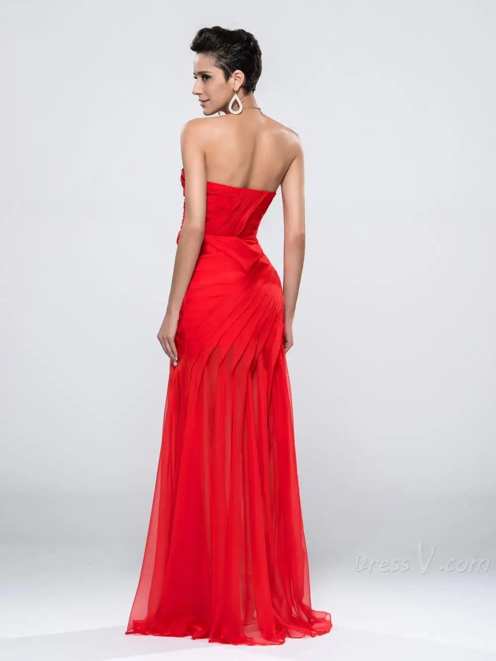 [Christmas Sale] Charming Sequin Beaded Sweetheart Ruched Mermaid Split Front Evening Dress 2015 10987732 | Свадьбы и торжества