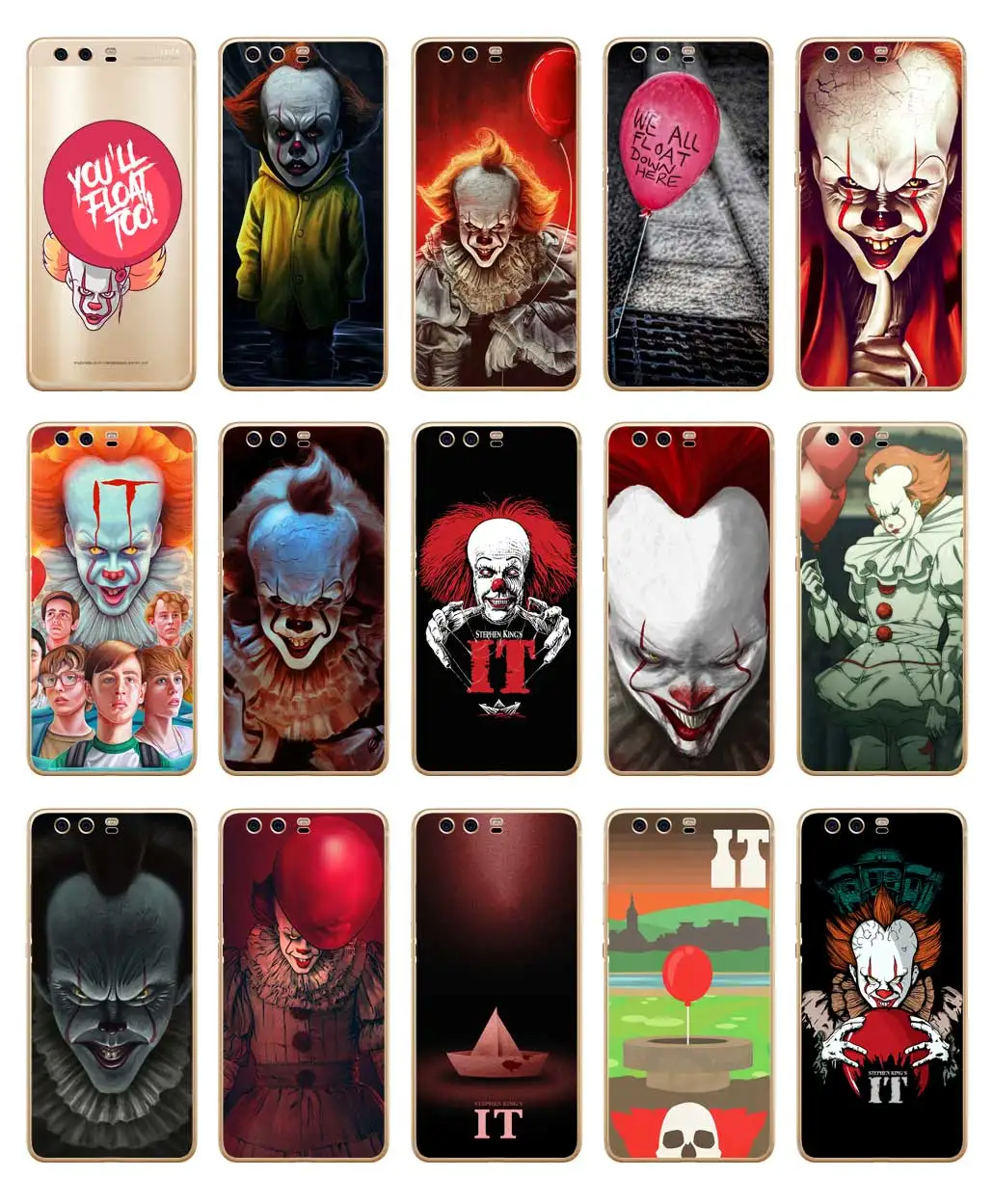 Мягкий силиконовый чехол DREAMFOX L604 Stephen King S It из ТПУ для huawei P8 P9 P10 Lite Plus 2017 Honor 8 Pro 9 6X |