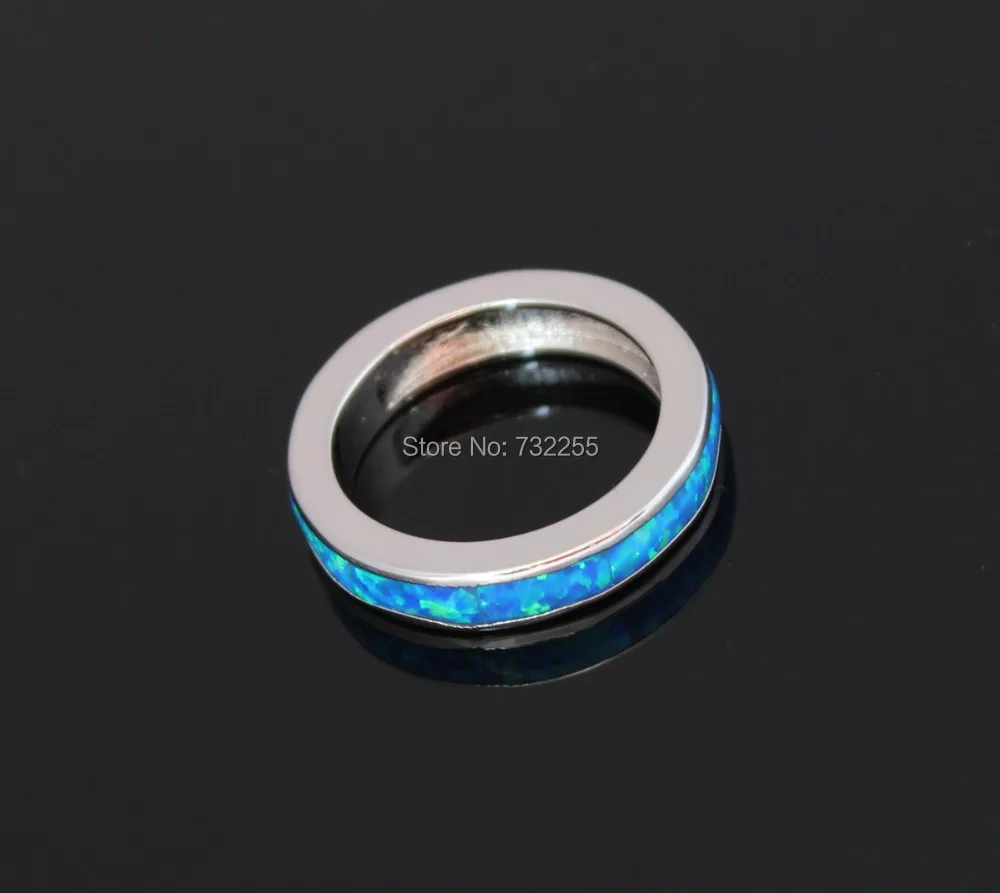 Cool blue fire opal stone roundel ring for men | Украшения и аксессуары