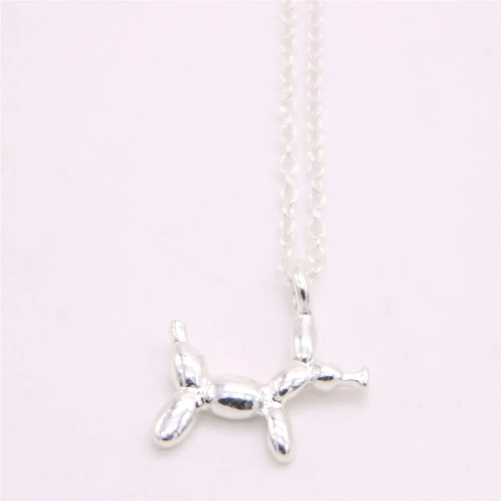 Animal element balloon pendant necklace Balloon dog designed for women | Украшения и аксессуары