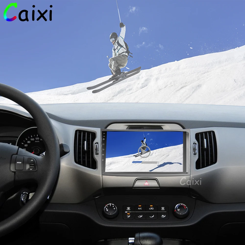 CaiXi автомобильный Радио мультимедийный dvd-плеер GpS навигация для KIA Sportage 2011 2012 2013 автомобильный Android 8,1 2din видео плеер