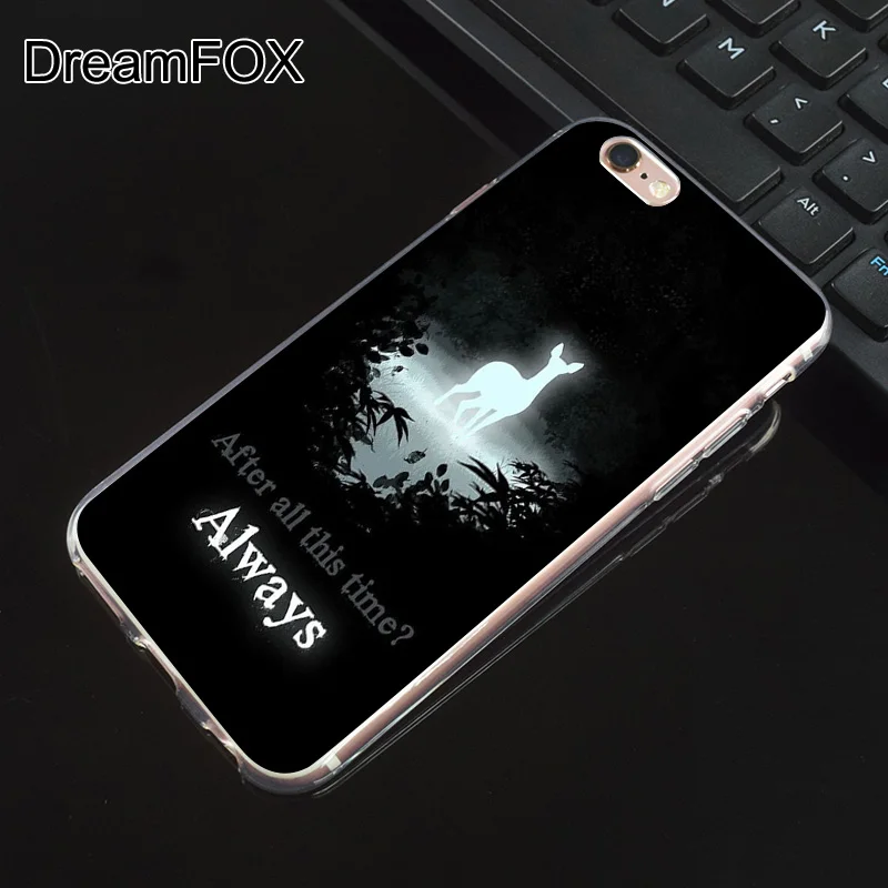 DREAMFOX N047 Гарри Поттер Мягкий ТПУ силиконовый чехол для Apple iPhone XR XS Max 8X7 6 6S Plus 5 5S SE 5C 4