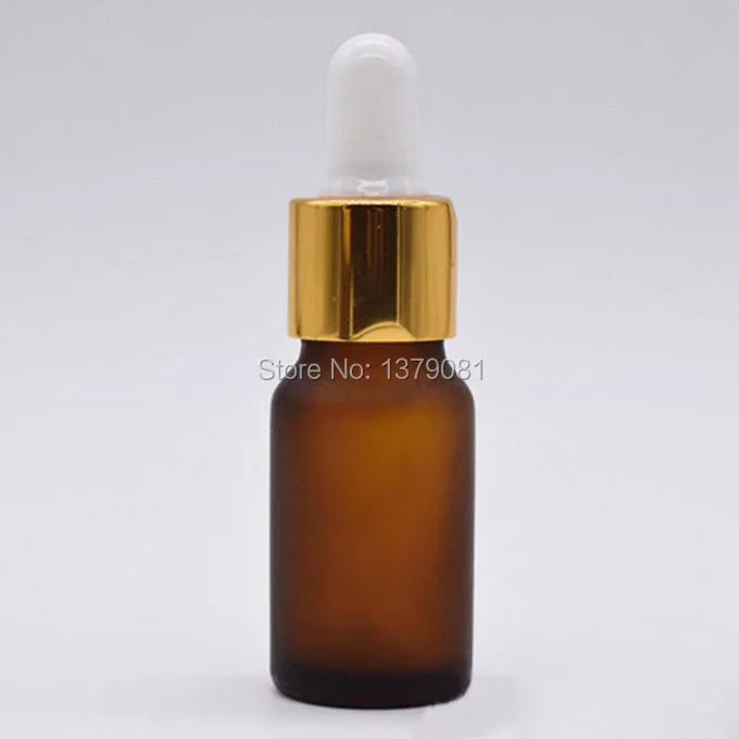 10 мл матового янтаря стеклянные бутылки с капельницей мини проба пустая бутылка
