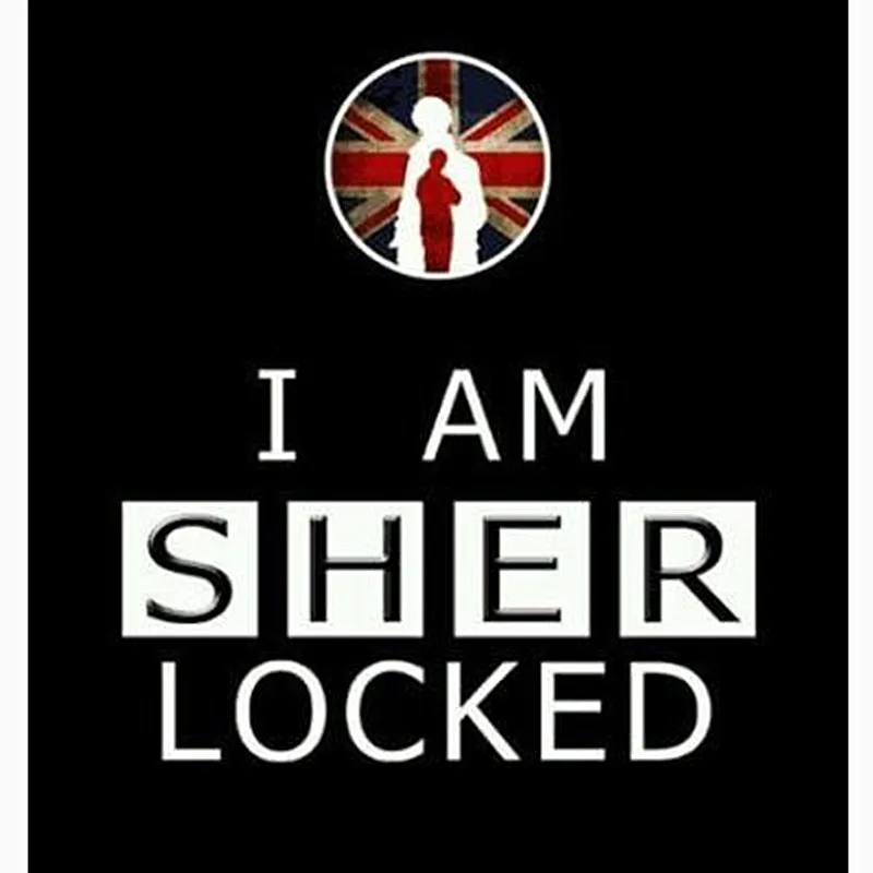 Повязка на голову с улыбкой для фанатов Sherlock Готическая Женская эластичная
