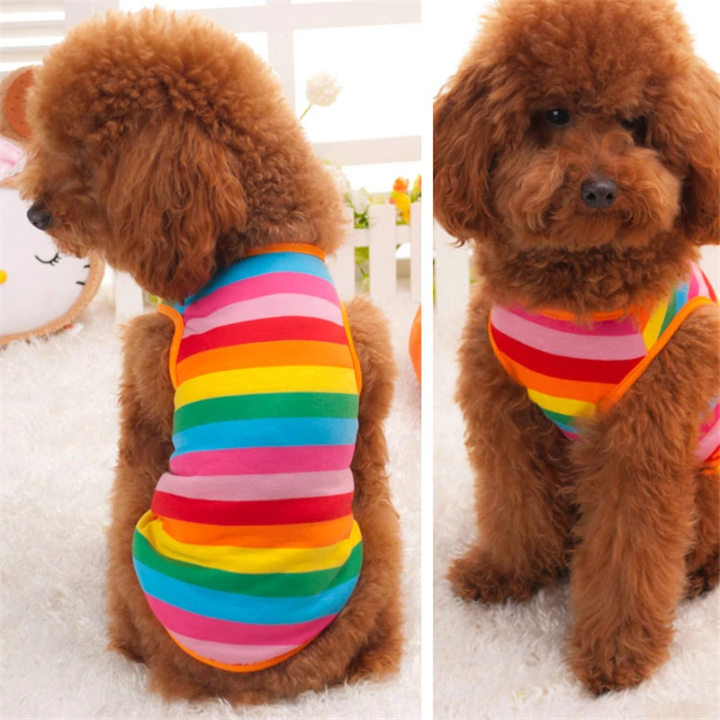 Cute Pet Dog Clothes Spring T shirt Soft Dogs Cat Clothing Summer Cotton Shirt Casual Coats For Small Pets Chihuahua|dog clothes|pet dog