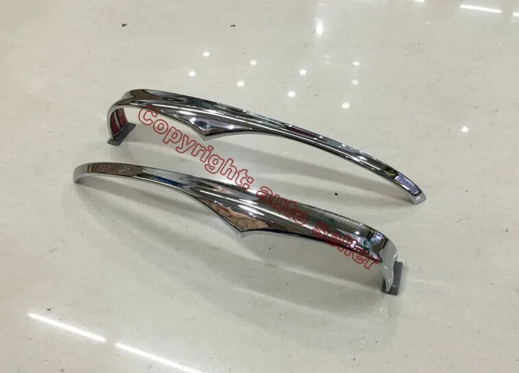 АБС хромированный боковой зеркальный чехол для Mazda 2 Demio DJ DL 2015 2016 2017|chrome side mirror