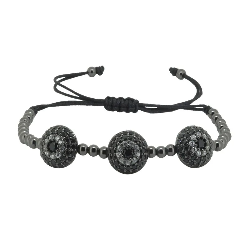 Лидер продаж, брендовые Модные мужские браслеты с подвесками от сглаза, модные Анил арджандас, плетеные браслеты-Макраме