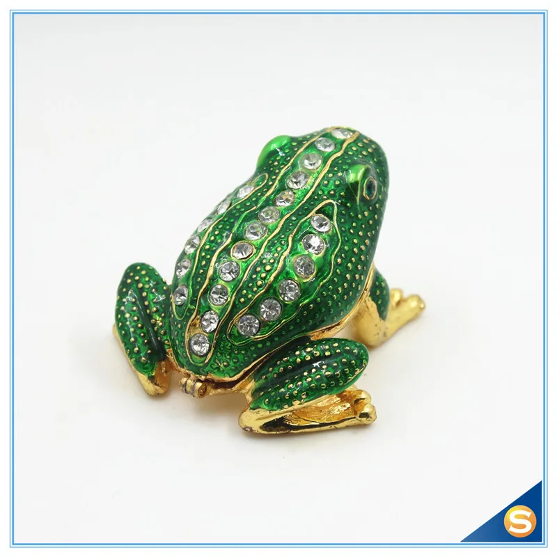 Коробка-безделушка с изображением животных Frog Подарочная коробка для хранения