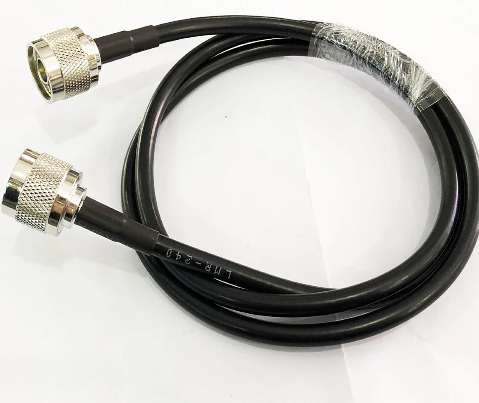 LMR240 кабель N штыревой в Мужской Разъем RF коаксиальный низкие потери 1 м 2 3 5 10 15 м/20