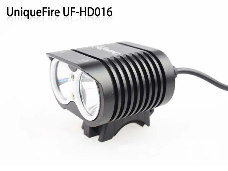 UniqueFire светодиодный светильник для велосипеда с 4 режимами работы 2x cree дальний