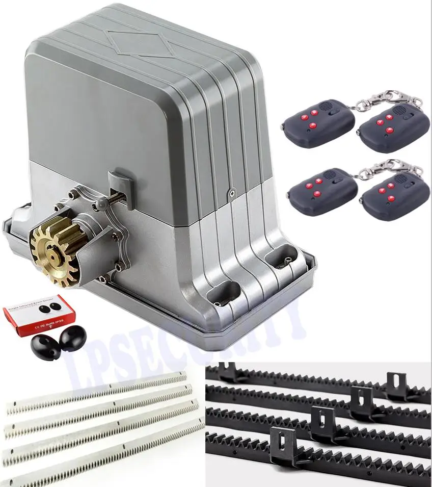 kit 3 heady duty 1800kg electric sliding gate motors/automatic gate opener - Цвет: kit 3