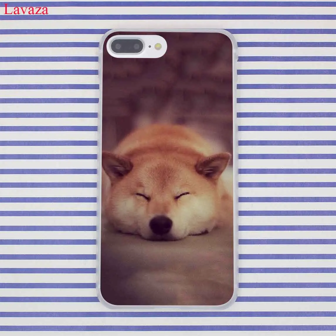 Твердый чехол для телефона Lavaza Brush Doge Shiba с забавной собачкой iPhone XR XS X 11 Pro Max 10 7 8 6S 5