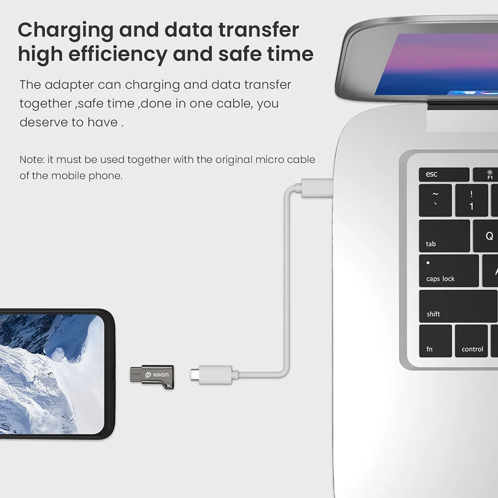 Wsken Micro USB Type C адаптер для конвертер Conneter Phone|Переходники и адаптеры| |