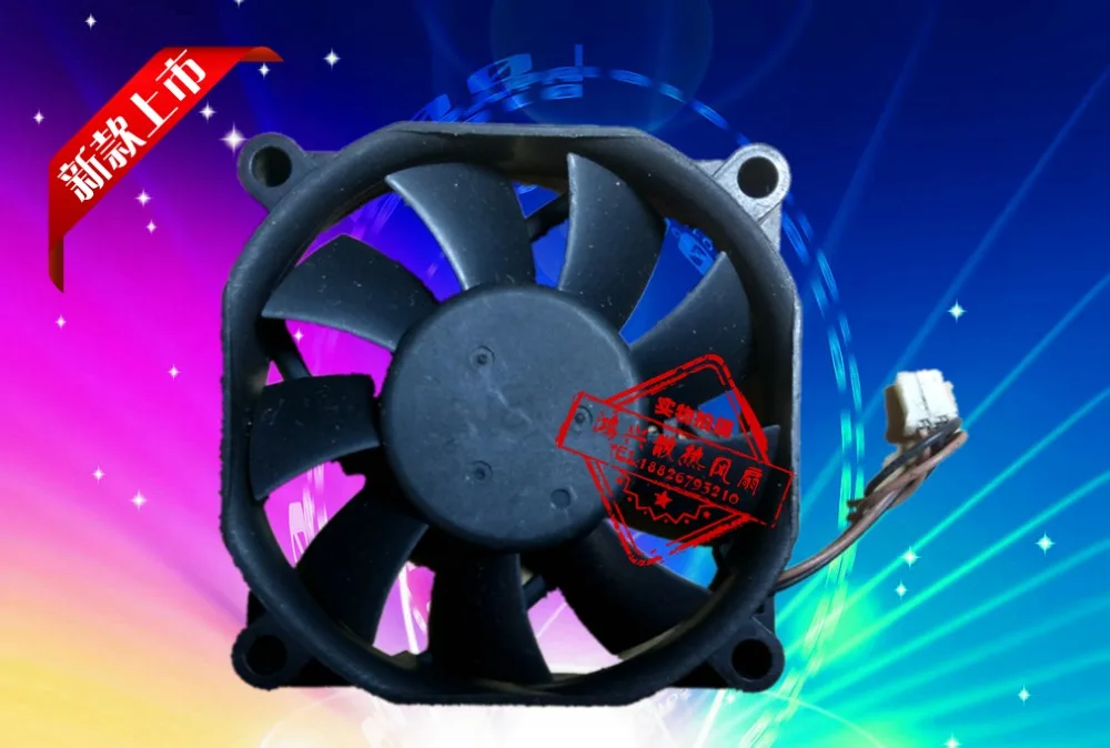 

Original DELTA 6015 DSB0612LB 12V 0.12A 60 * 60 * 15mm cooling fan