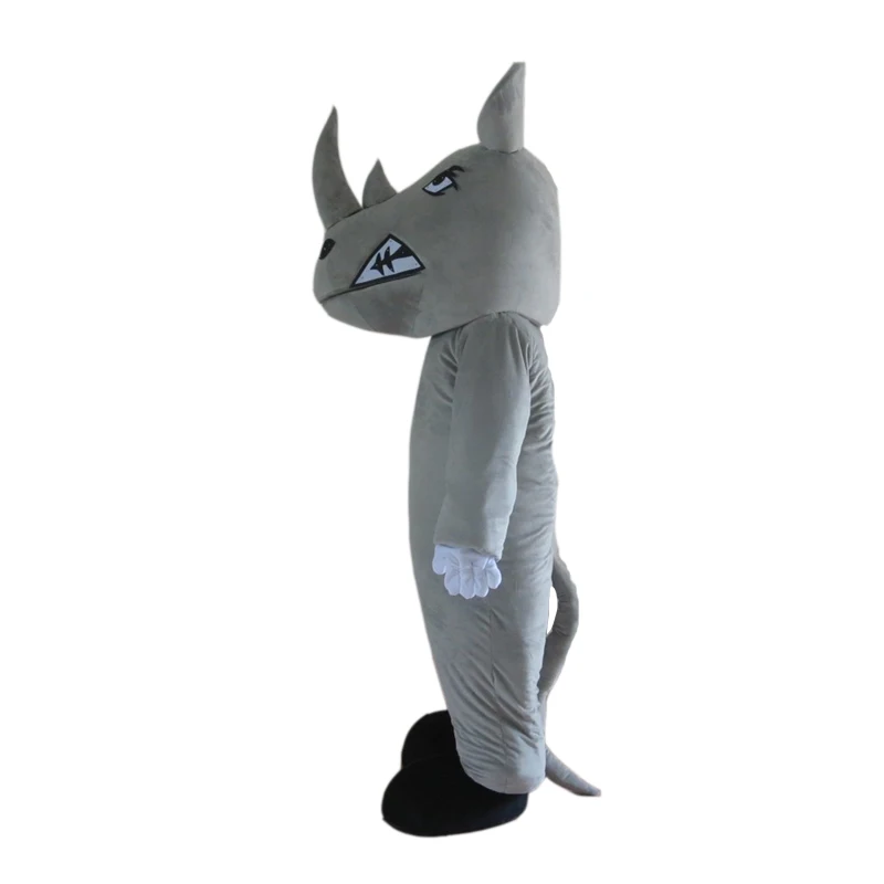 Rhinoceros Costume Cosplay Outfits Adult Women Men Cartoon Mascot costume For Carnival Festival Commercial Activity |