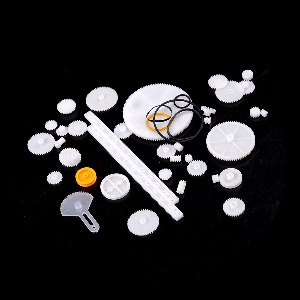 34 шт. пластиковая коробка передач мотор редуктор для модели игрушки автомобиль