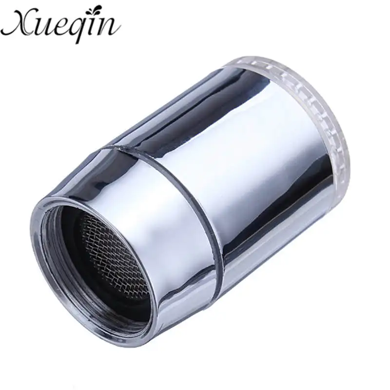 

7 Colors LED Light Water Faucet Head Changing Kitchen Bathroom Faucets Connector Water Saving Shower Stream Tap