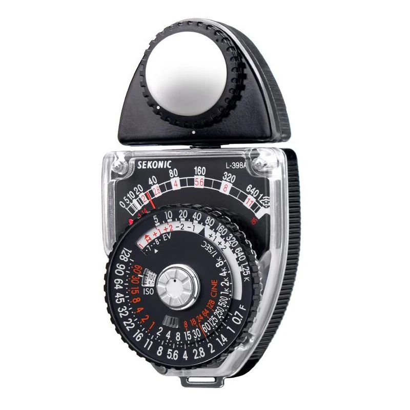 SEKONIC L-398A измеритель экспозиции Профессиональный фотографический светильник Многофункциональный ручной дисплей тип фотопленка