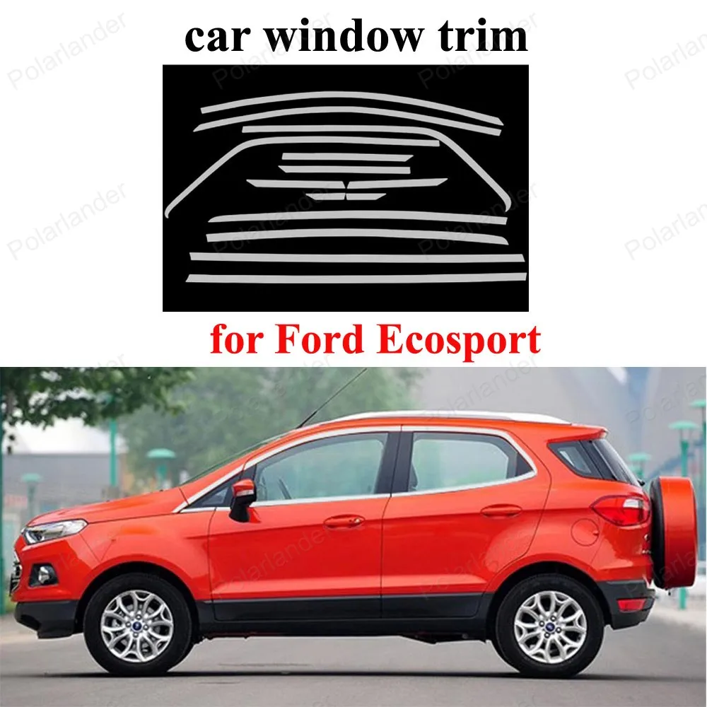 

Декоративная оконная рамка из нержавеющей стали для Ford Ecosport