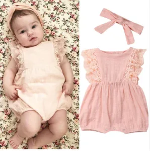 Боди детское однотонное с коротким рукавом и круглым вырезом