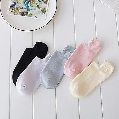 Носки тапочки носки для женщин Низкие хлопковые модные носки-башмачки