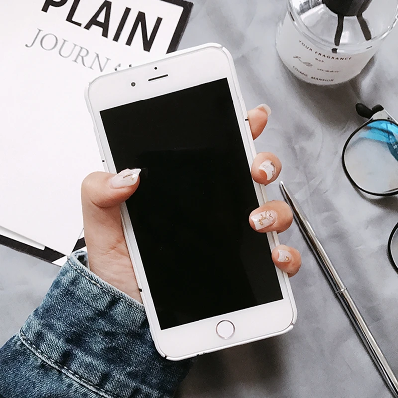 WMZSUCC мультфильм каракули молния Декор жесткий чехол Для iPhone 6 6S 7 7plus 8 плюс PC