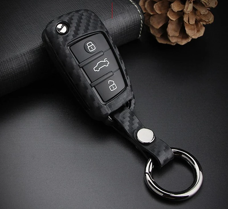 Чехол для Audi A1 TT A4L A6 A5 A7 A8 Q3 Q7 Q5 S5 S6 S7 S8 мягкий чехол ключей в подарок|audi tt key case|protect