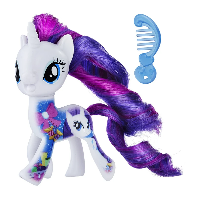 My Little Pony игрушка Дружба это волшебная тень Радуга Lyra сердцевидная радость ПВХ