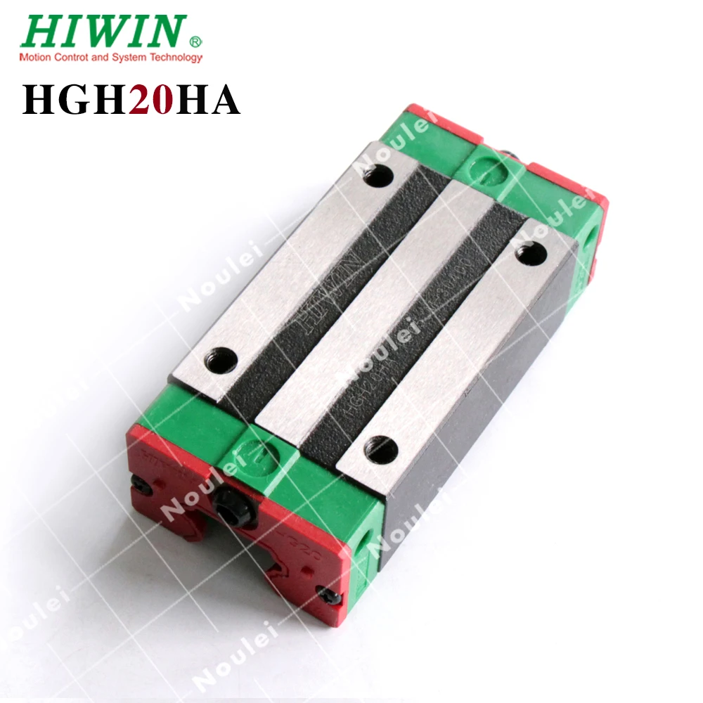 HIWIN HGH20HA линейный направляющий рельсовый блок для ЧПУ высокой эффективности и