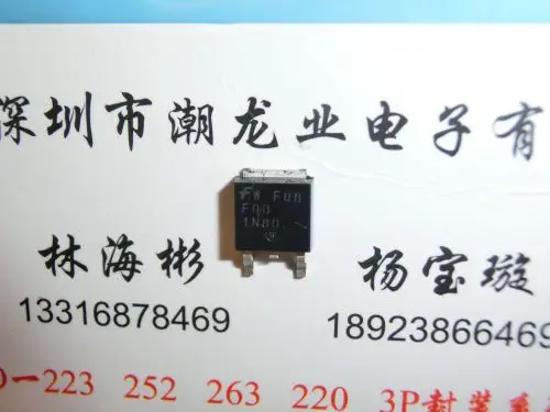 

10 шт. FQD1N80TM FQD1N80 FQD 1N80 TO252