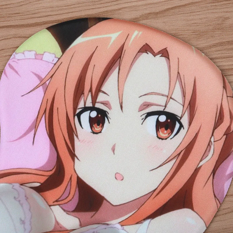 Сексуальный 3D-коврик для мыши FFFAS модный коврик геймеров игровой Yuuki Asuna аниме ПК